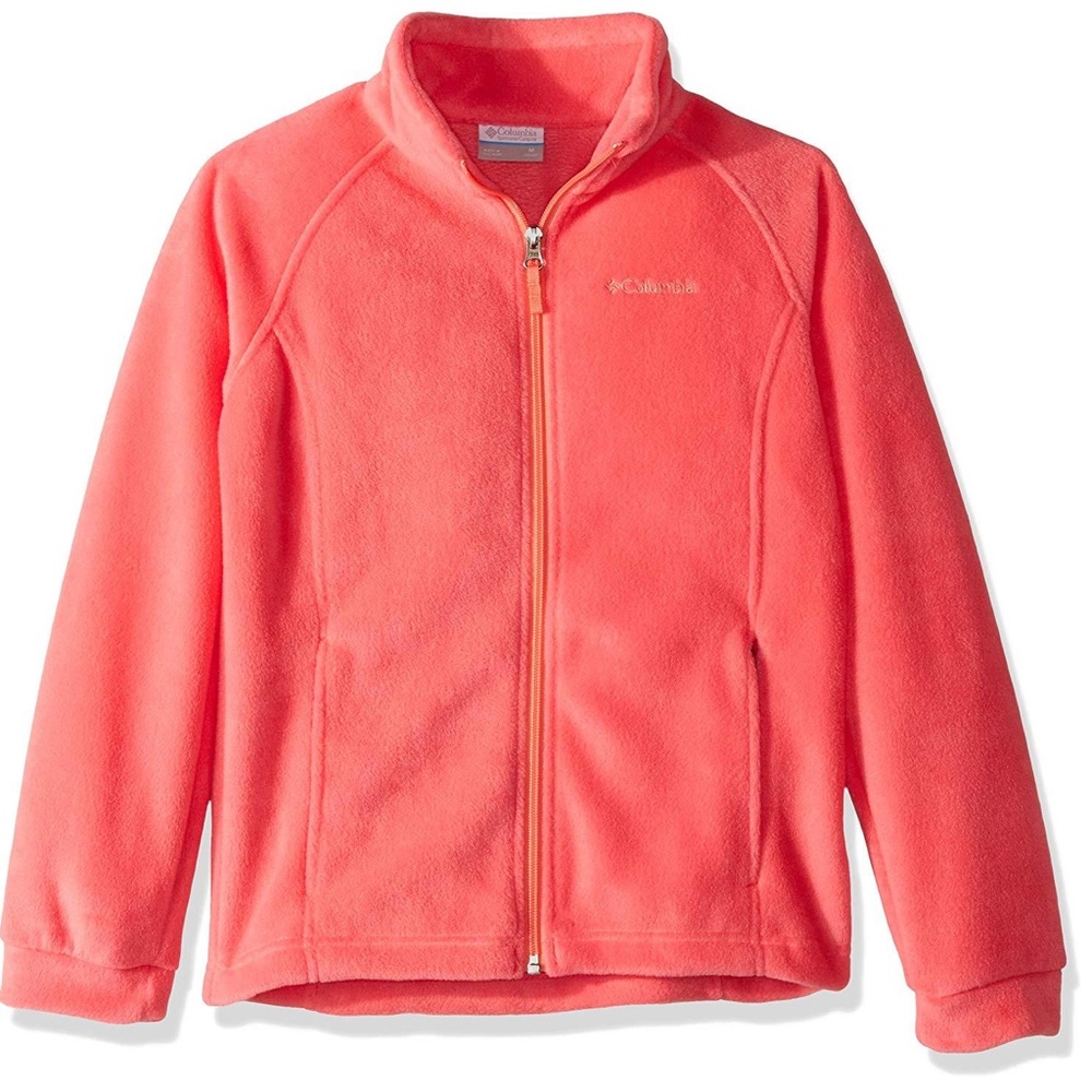 3/$35🌺 Coral/Salmon Columbia Fleece